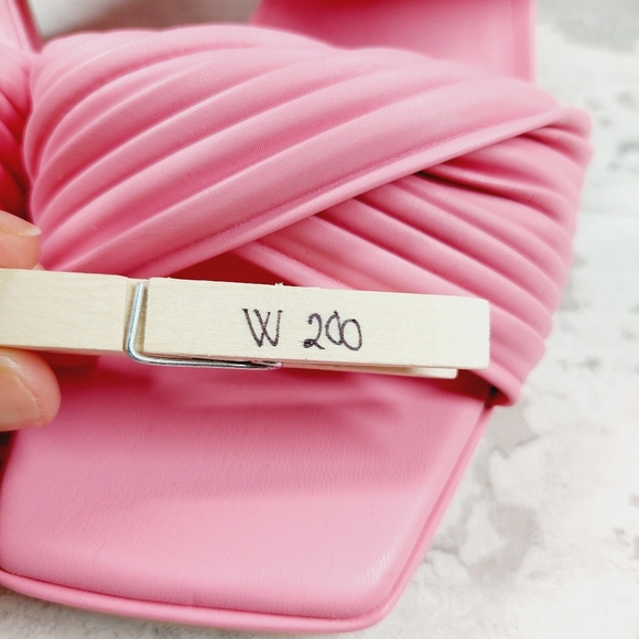 NEW Dolce Vita Women's Emeley Pink Slip-On Double Band Dress Sandals W200 - Picture 12 of 12